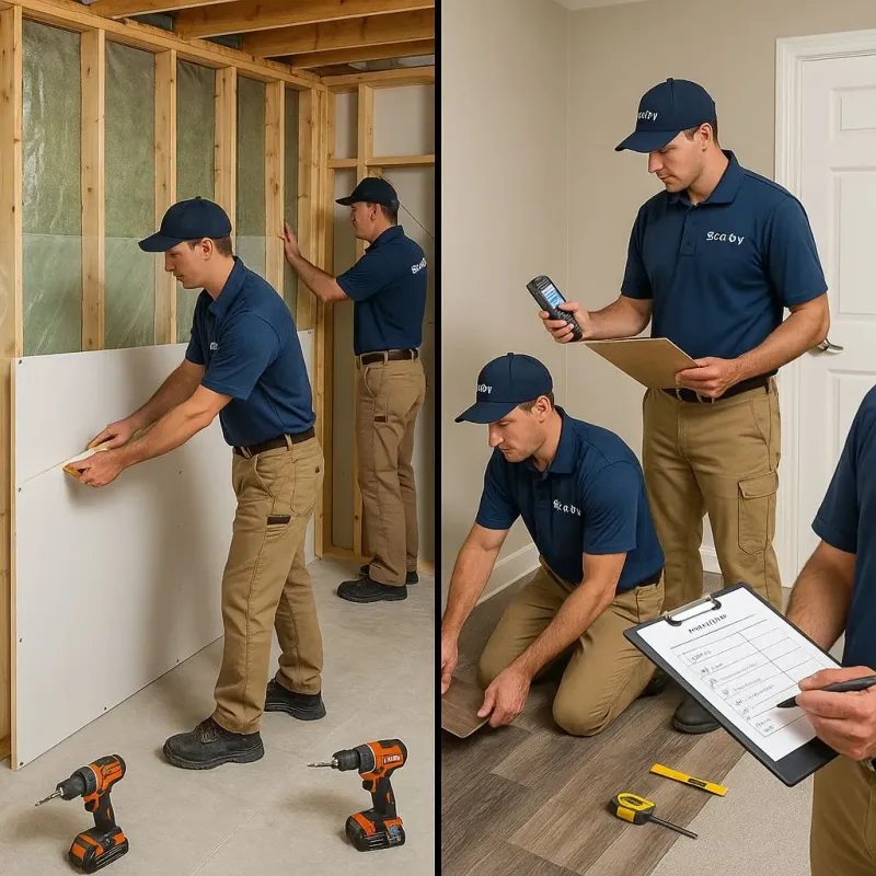 Repairs and Reconstruction process in Minden, NE